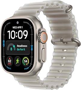 Apple Watch Ultra 4 GPS + Cellular 49mm Smartwatch | Natural Titanium Case