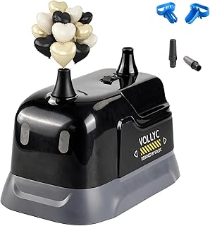 Balloon Pump Electric, Dual Nozzle Balloon Inflator Air Pump, Fast & Easy Inflation for Party Decorations