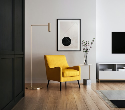 Silver Gold Coffee Area Interior Deco