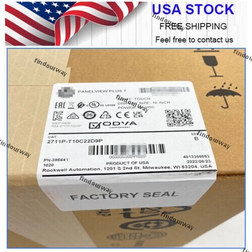 New Factory Sealed AB 2711P-T10C22D9P PanelView Plus 7 Graphic Terminal US AB