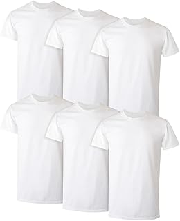 Hanes Men's Undershirt Packs, Stay-Tucked Soft Cotton Undershirts, Best Undershirts for Men