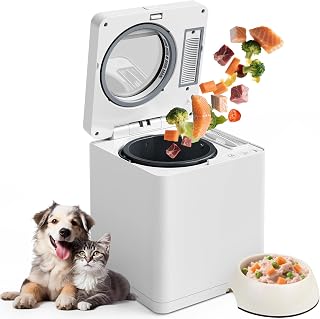 2.6 Quart Pet Fresh Meal Maker for Dog & Cat, DIY Pet Recipes | Makes 1.5 Lbs Foods for 2 Dogs, 5-in-1 Auto Fresh Meal Cooker
